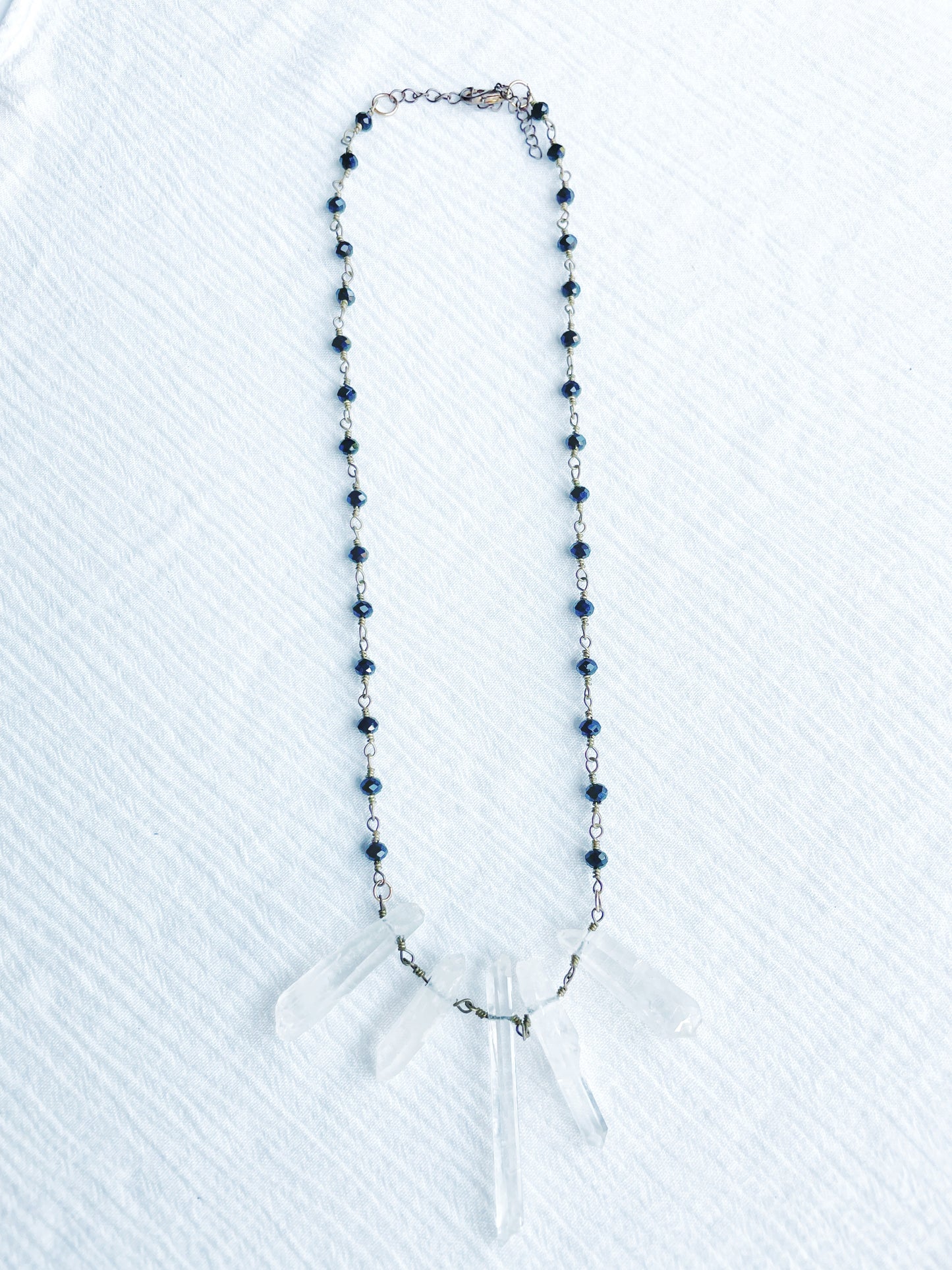 Beaded Crystal Necklace - FINAL SALE