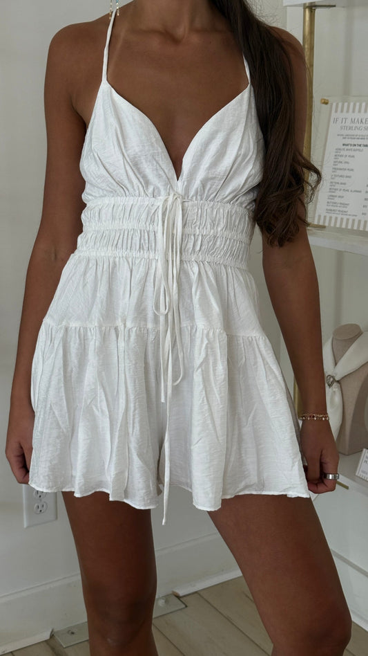 White Romper