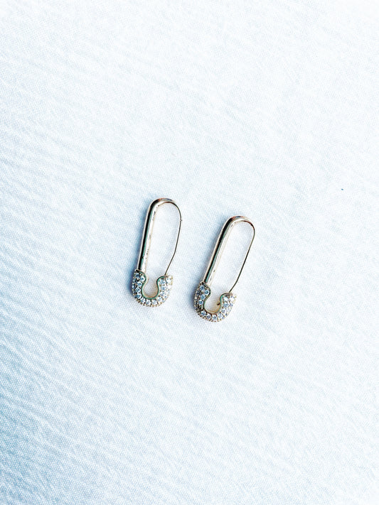 Paper Clip Earrings - FINAL SALE