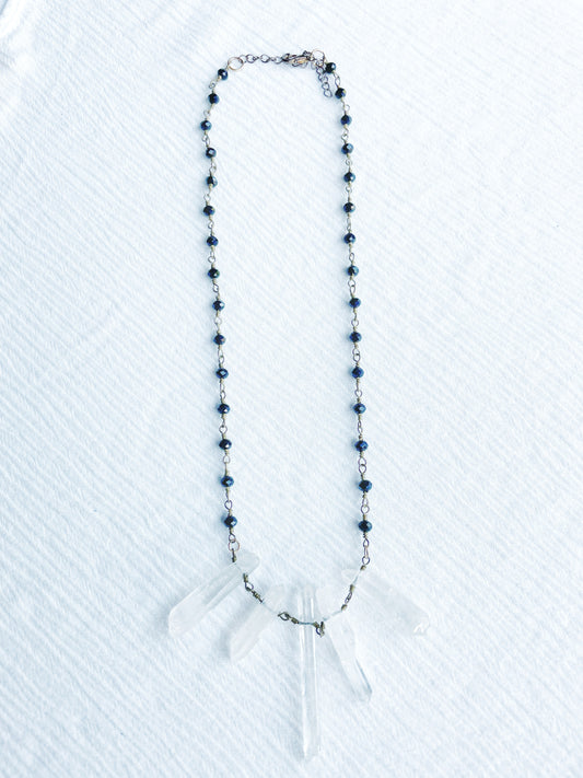 Beaded Crystal Necklace - FINAL SALE