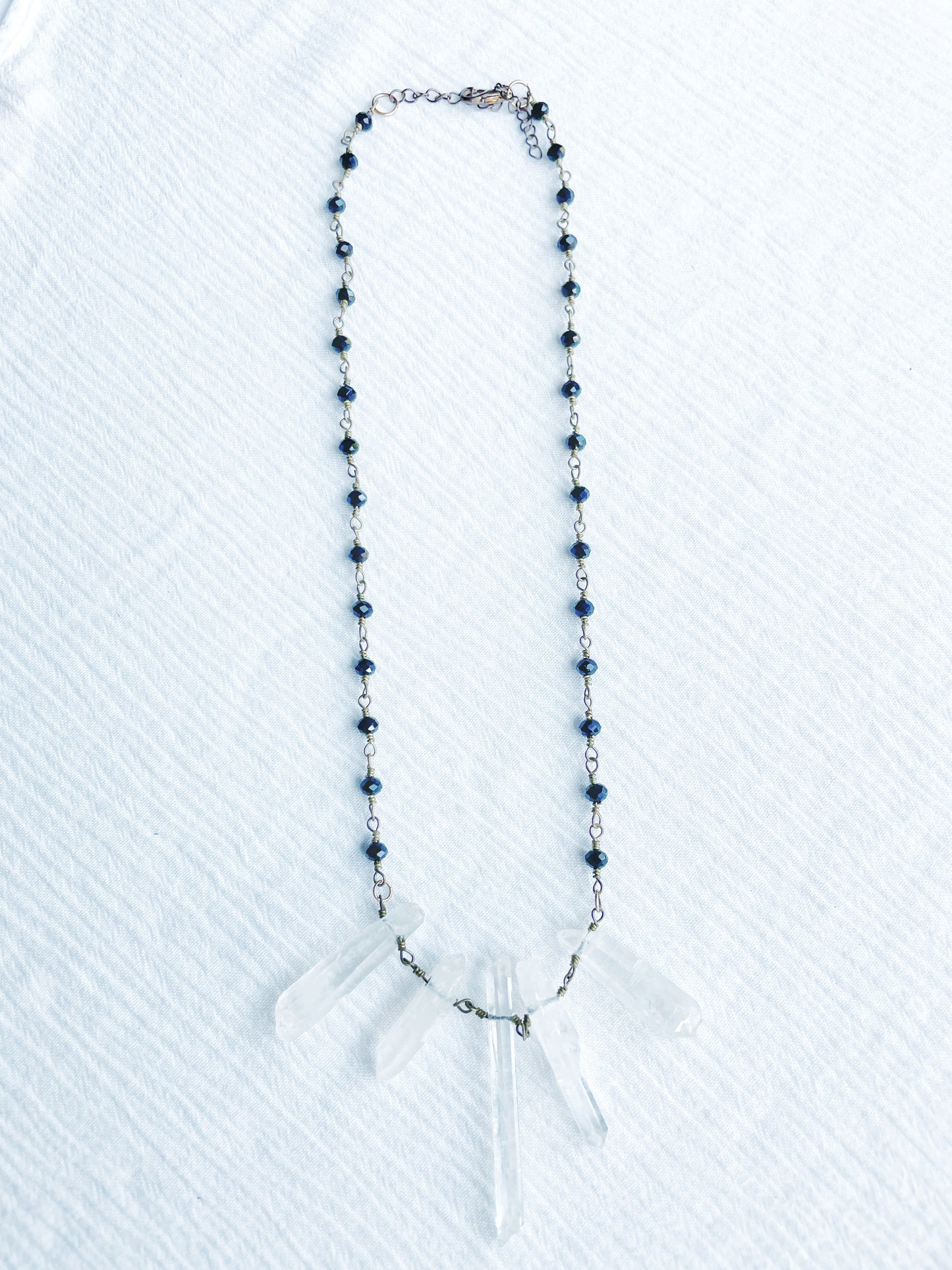Beaded Crystal Necklace - FINAL SALE