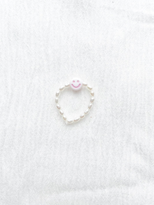 Pink Smiley Pearl - FINAL SALE